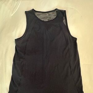 lululemon athletica Sculpt Black Tank Top